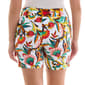 Womens Zac & Rachel Pull On Abstract Floral Bermuda Shorts - image 2