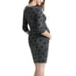 Womens Glow & Grow&#174; Dotted Maternity Midi Dress - image 2