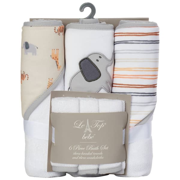 Le Top(R) 6pc. Safari Stripe Bath Set - image 