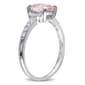 Gemstone Classics&#8482; Diamonds & Morganite Cocktail Ring - image 2