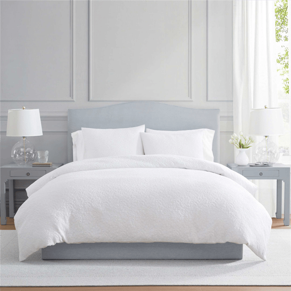 Martha Stewart Garden Trellis Duvet Set - image 