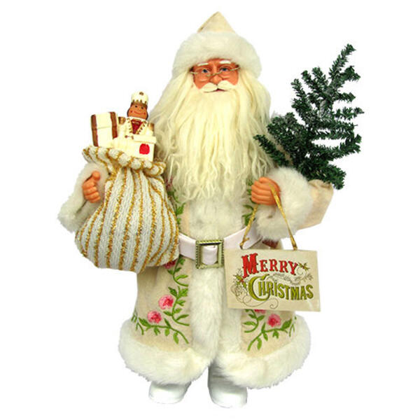 Santa's Workshop 15in. Victorian Times Santa Claus - image 