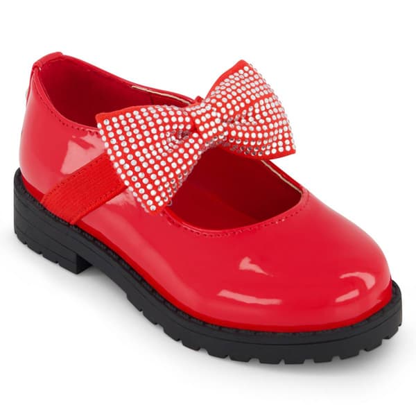 Little GirlsJessica Simpson Aubrey Bow Mary Jane Flats - image 