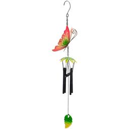 Northlight Seasonal 19in. Metal Butterfly Garden Wind Chimes