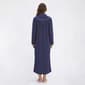 Womens Loungees Long Sleeve Dots Fleece Duster - image 2