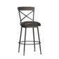 HH2 Home Decker Commercial Grade Metal Bar Height Swivel Stool - image 2
