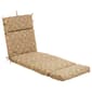 Jordan Manufacturing French Edge Chaise Lounge Cushion - Beige - image 1