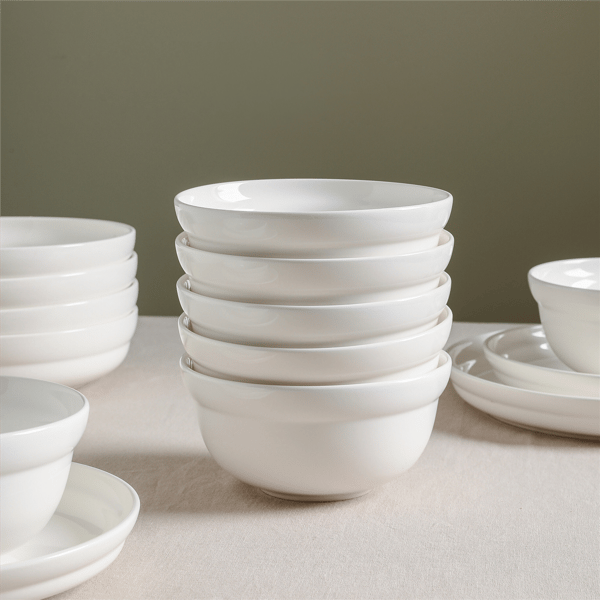 Stone Lain Virtuo 4pc. Bowl Porcelain Set