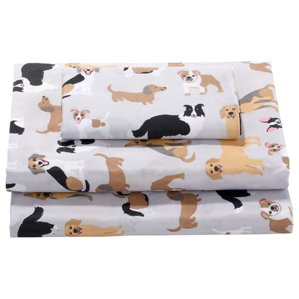 Ashley Cooper&#40;tm&#41; Cute Dogs Percale Sheet Set - image 