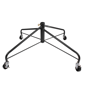 Northlight Black Rolling Christmas Tree Stand For 9ft-12ft Trees - image 1