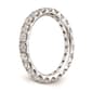 Pure Fire 14kt. White Gold Lab Grown Diamond Eternity Band - image 4