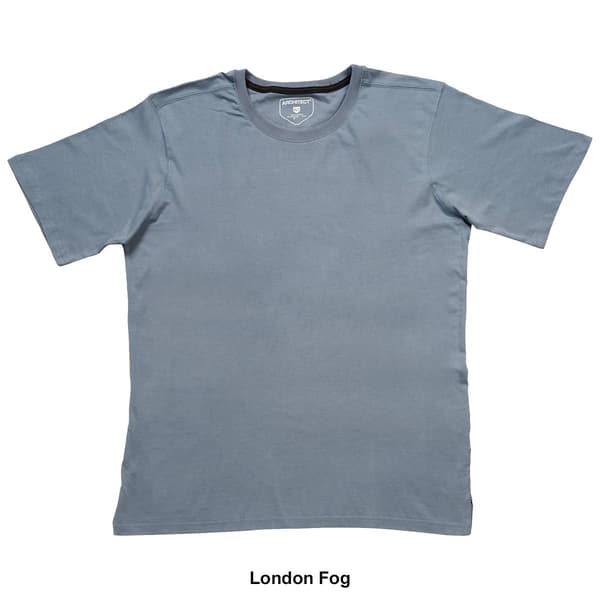 Mens Big & Tall Architect&#174; Short Sleeve Ribbed Crew Neck Tee