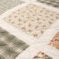 Donna Sharp Peach Rose Cotton Pieced 3pc. Quilt Set - image 4