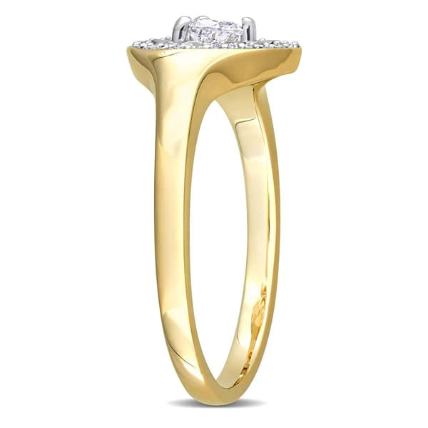 Sophia B 14kt. Gold 1/4ct. Diamond Heart Ring