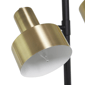 9th & Pike® Contemporary Gold Metal Floor Lamp - image 4