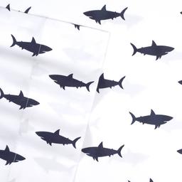 Sweet Home Collection Fun & Colorful Swimming Sharks Sheet Set