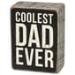 Primitives By Kathy Coolest Dad Box Sign - image 1