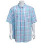 Mens Big & Tall Chaps Button Down Shirt - Island Water - image 2