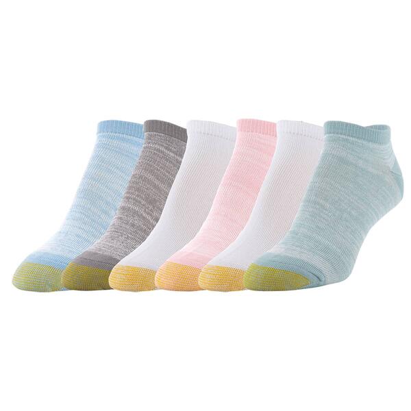 Womens Gold Toe&#40;R&#41; 6pk. Ultra Soft Freed Feed Liner Socks - image 