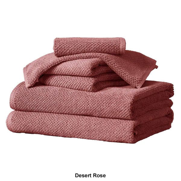 Freshfolds Acacia 6pc. Cotton Quick-Dry Towel Collection