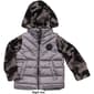 Toddler Boy Perry Ellis Hooded Puffer Vest Coat w/Sherpa Lining - image 2