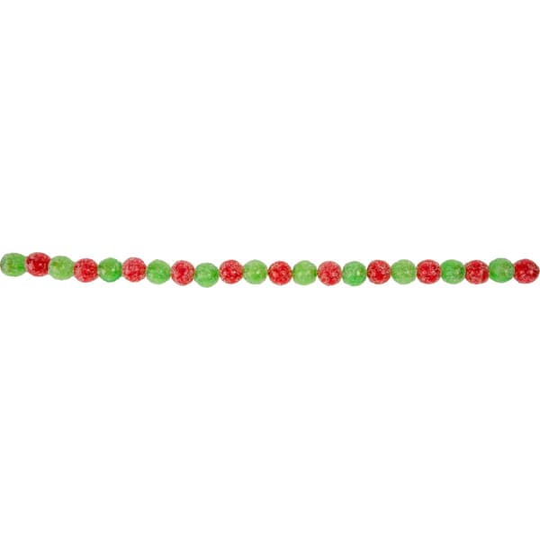 Northlight Seasonal 6in. Glittered Candy Drop Christmas Garland - image 