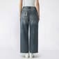 Juniors Celebrity Pink Wide Leg Baggy Jeans with Knee Seam - image 3