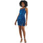 Juniors Crystal Doll One Shoulder Sequin Slim Dress - image 1