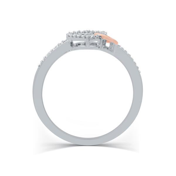 Diamond Classics&#8482; Two Heart 1/10ctw. Diamond Promise Ring