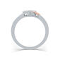 Diamond Classics&#8482; Two Heart 1/10ctw. Diamond Promise Ring - image 3