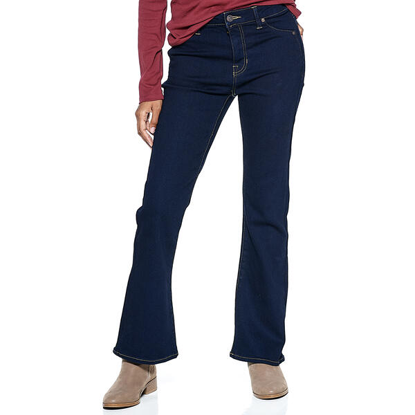 Womens Faith Jeans High Rise Slim Boot-Cut Jeans - image 