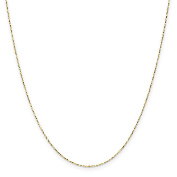 Gold Classics(tm)10kt. Yellow Gold 0.8mm 16in. Chain Necklace