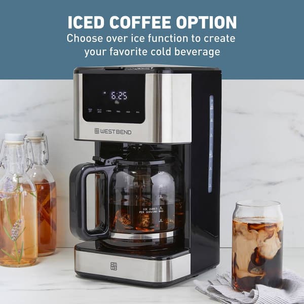West Bend 12 Cup Touchscreen Coffee Maker