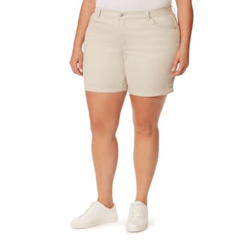 Plus Size Gloria Vanderbilt 6in. Amanda Bermuda Shorts - Boscov's