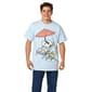 Young Mens Peanuts(tm) Snoopy & Woodstock on the Beach Graphic Tee - image 1