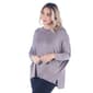 Plus Size 24/7 Comfort Apparel Oversized Long Sleeve Dolman Top - image 3