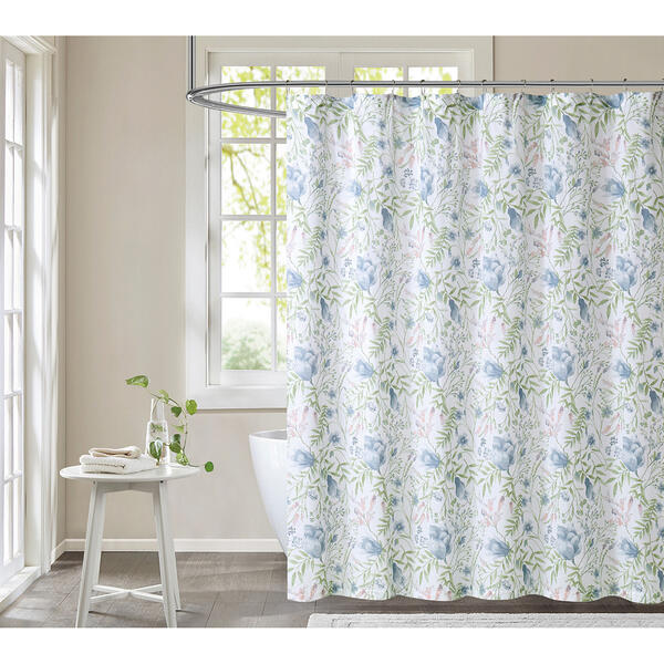 Cottage Classics Field Floral Shower Curtain - image 