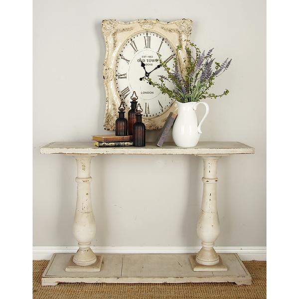 9th & Pike® Antique Wooden Console Table