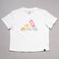 Girls (7-16) adidas(R) Puff Floral Logo Short Sleeve Graphic Tee - image 1