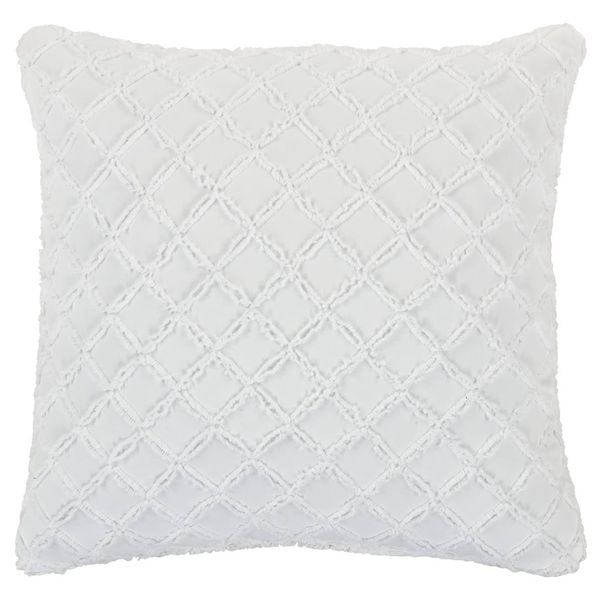 J. Queen Cottage Lillian 20in. Square Decorative Throw...