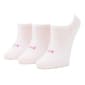 Womens HUE&#40;R&#41; White 3pk. Perfect Sneaker Liner Socks - image 1