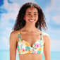 Womens Catherine Malandrino Havana Hibiscus Bikini Swim Top - image 1