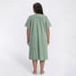 Plus Size Moon to Noon Trapunto Floral Snap Robe - image 2