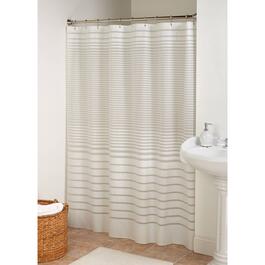 Stripe PEVA Shower Curtain