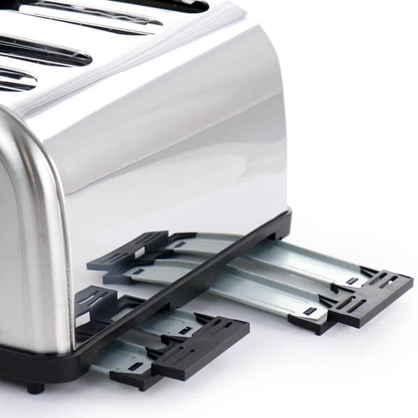 MegaChef Extra Wide Slot Toaster w/ Variable Browning