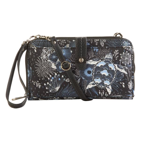Sakroots Ecowill Smartphone Crossbody - Midnight Seascape