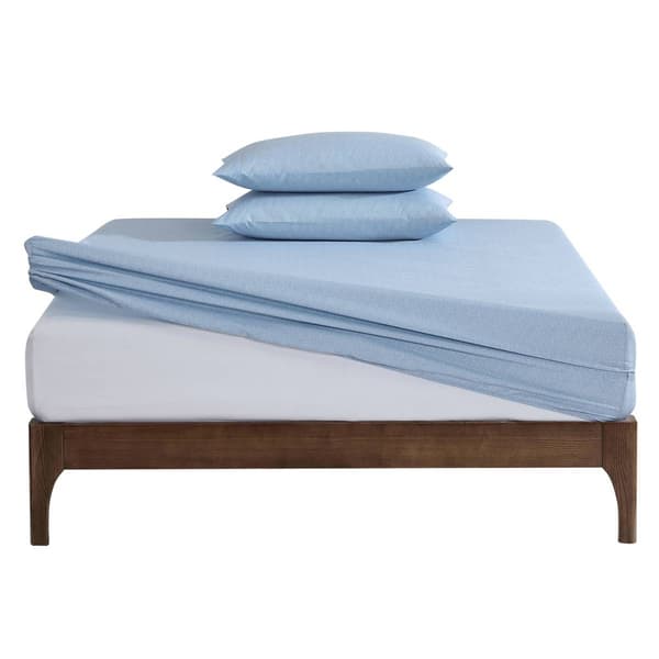 Nautica Herringbone Coastal Microfiber Sheet Set