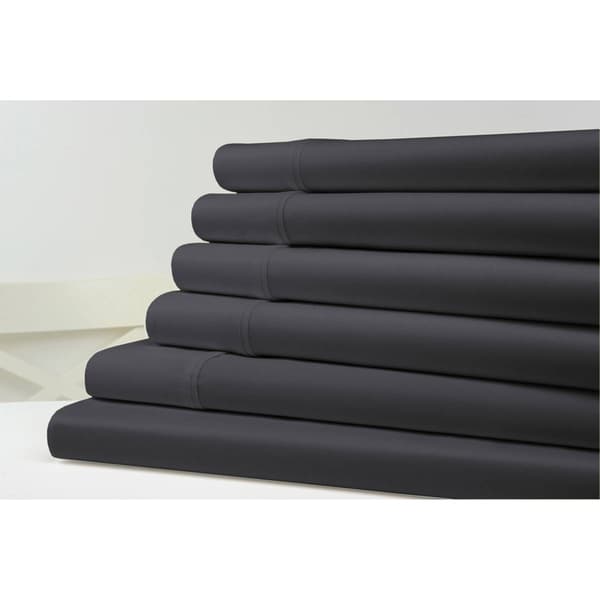 Kathy Ireland 1500TC Bamboo Cotton 6pc. Sheet Set - image 