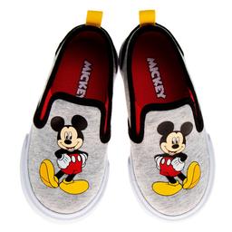 Toddler Boys Disney Mickey Mouse Slip On Canvas Fashion Sneakers