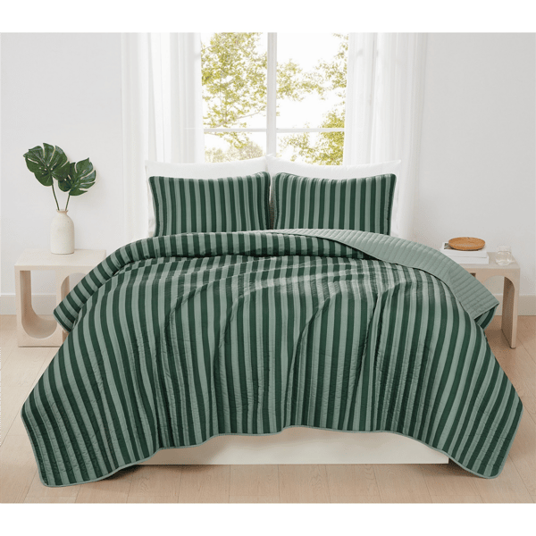 Truly Soft Weston Stripe 3pc. Quilt Set - image 